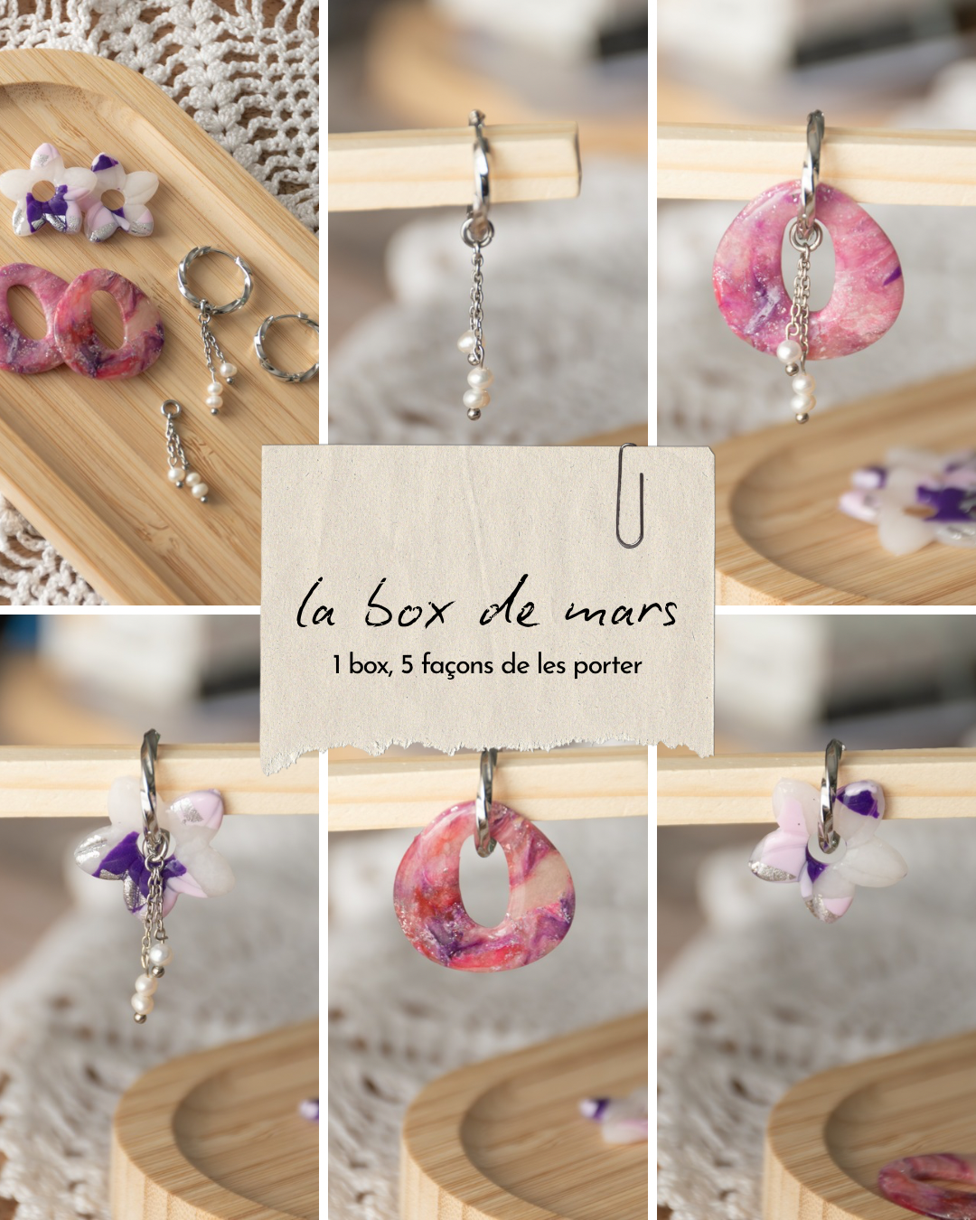 La box du mois - MARS - argenté