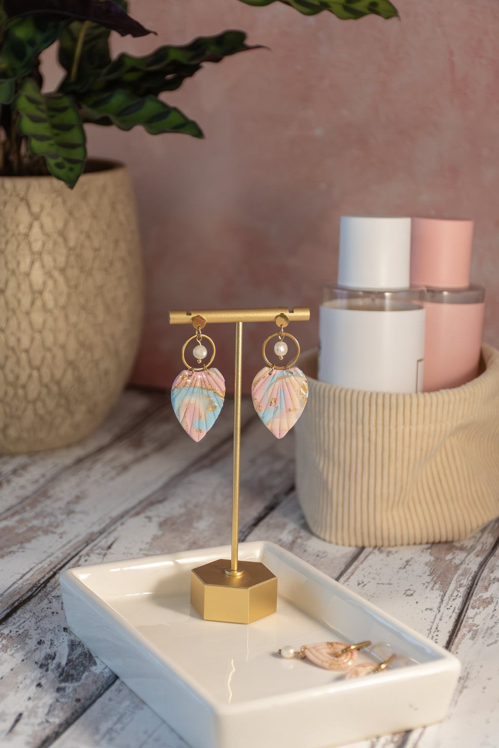 Boucles d’oreilles – Plume