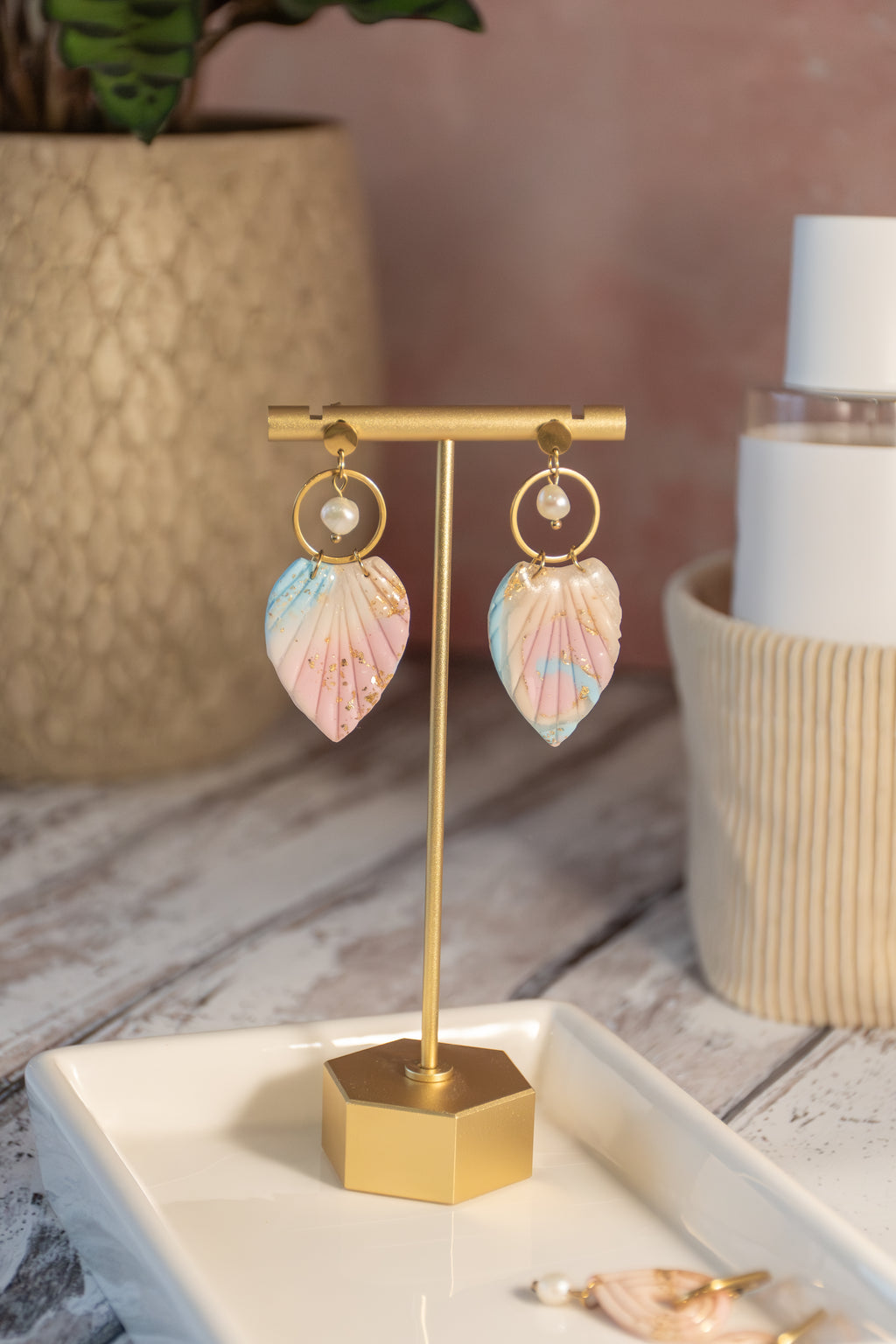 Boucles d’oreilles – Plume