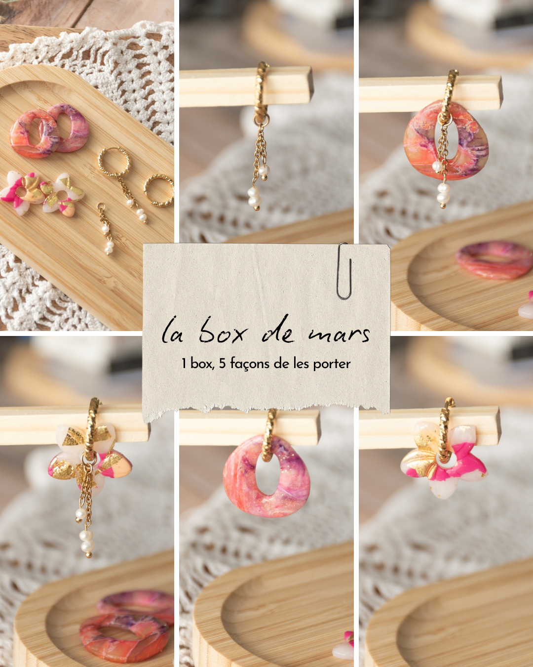 La box du mois - MARS - doré